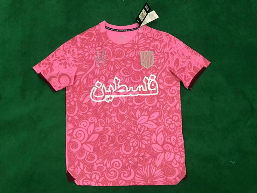 23/24 Palestine Home Jersey 2024 front view