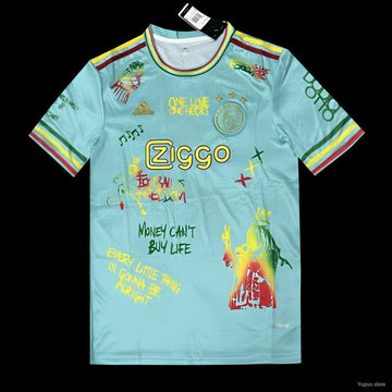 Ajax X Bob Marley Home Jersey 2024 front view