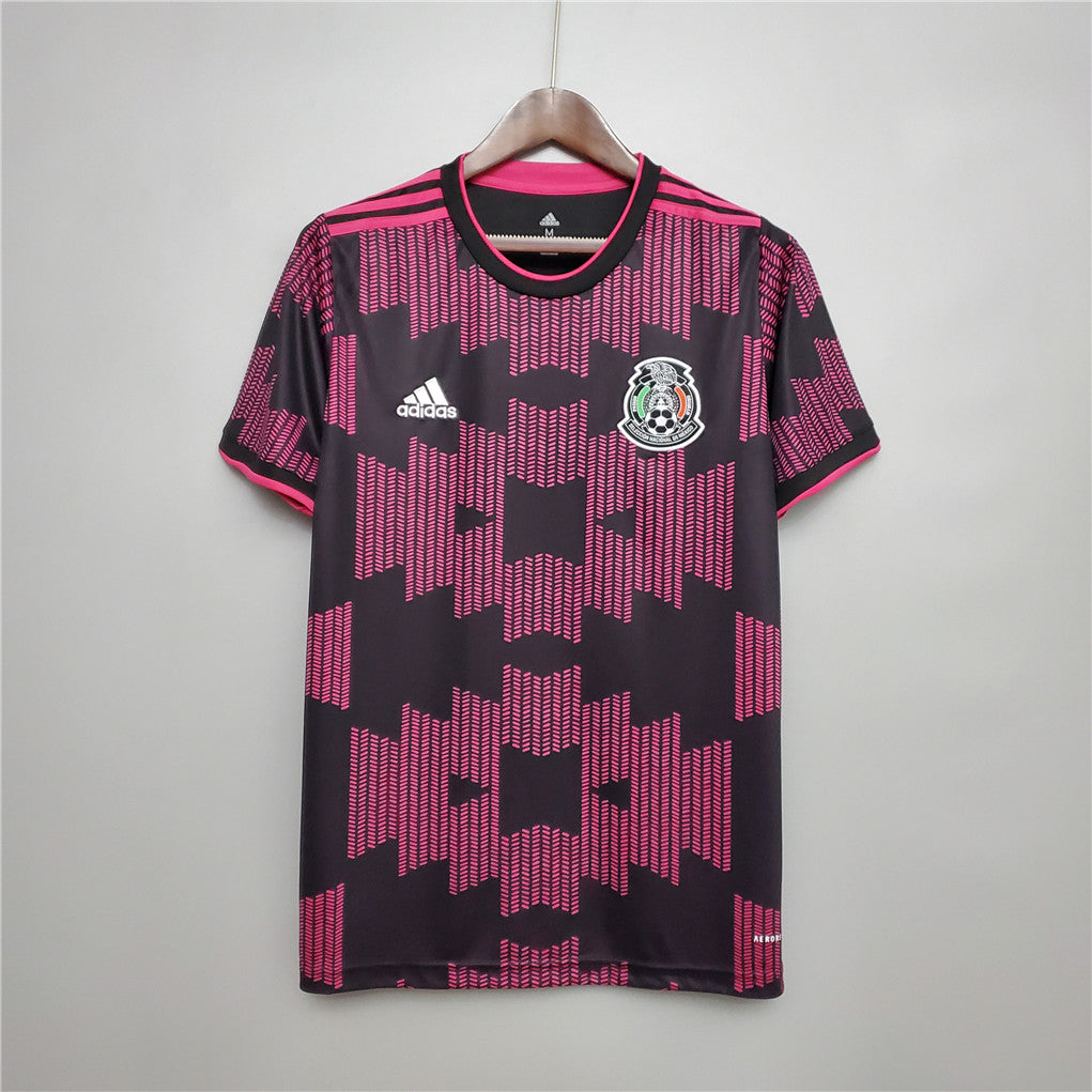 2024 Mexico Pink Pink Jersey 2024 front view
