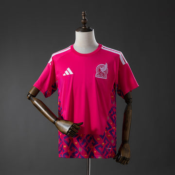 Maillot Mexico 2026 Pink 2026 Pink Jersey 2026 front view